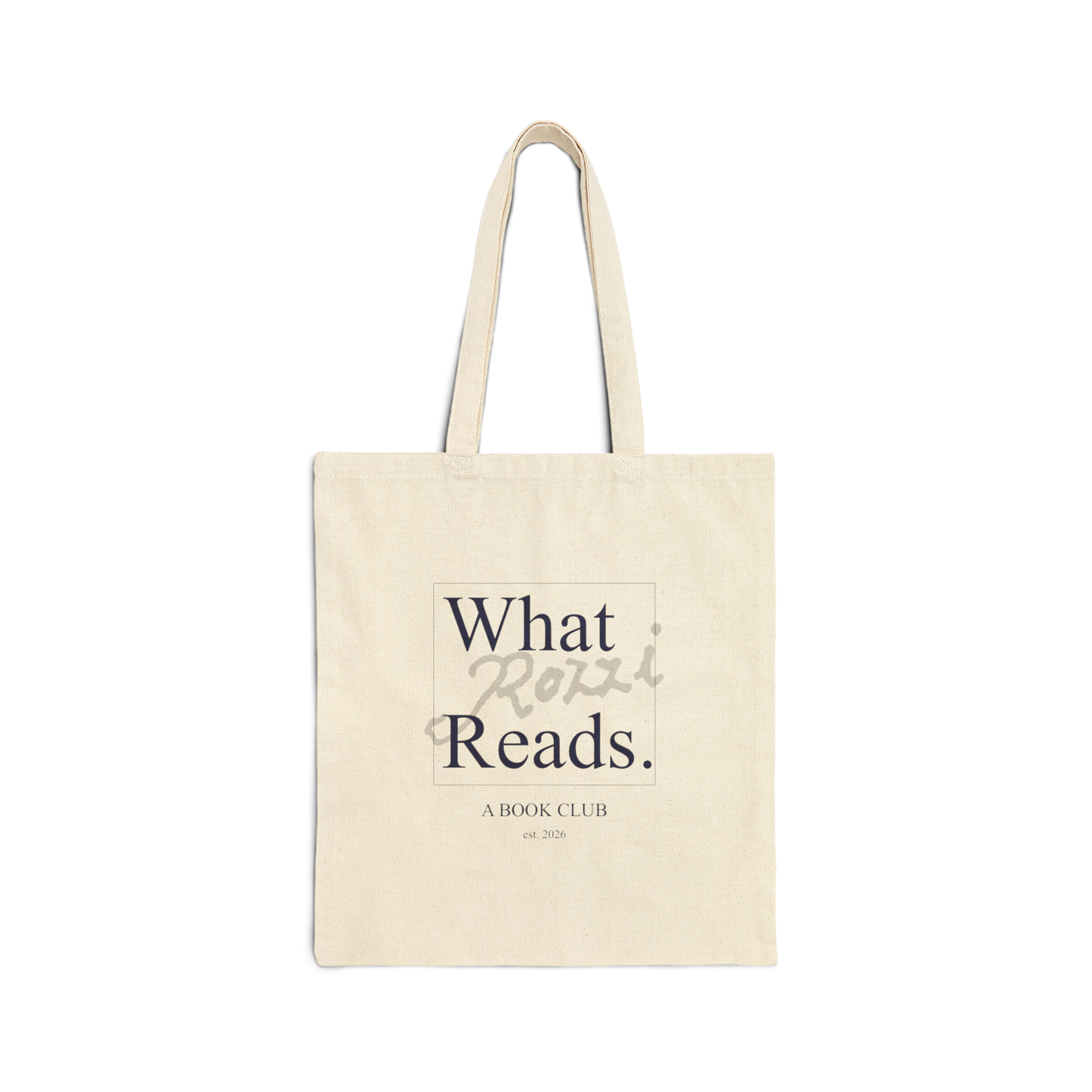 What Rozzi Reads Book Club Tote